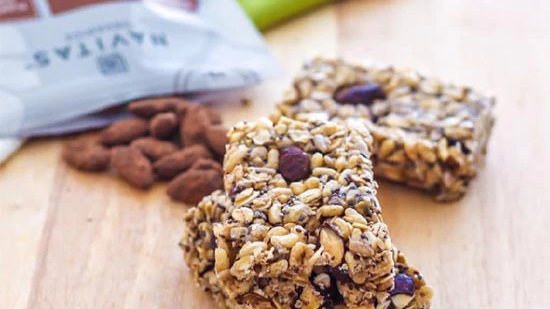Image of Gluten-Free Cacao Almond Granola Bars