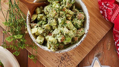 Image of Avocado Potato Salad Recipe