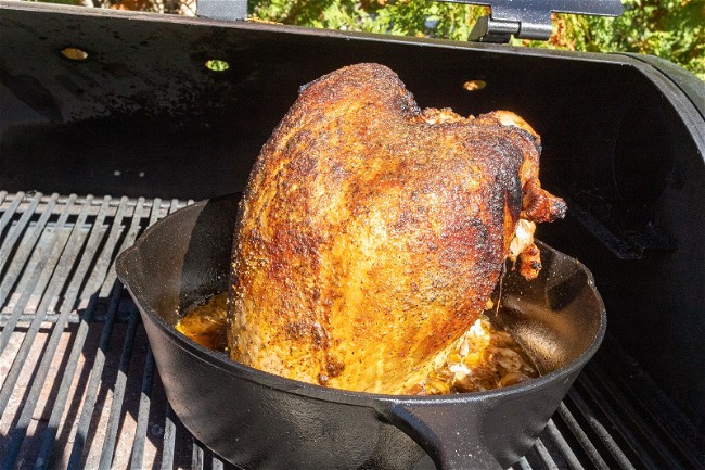 Image of Smoked Beer Can Turkey Breast