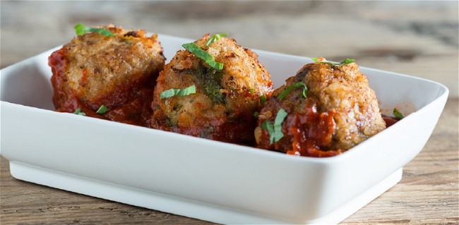 Image of Johnny's Zucchini & Turkey Meatballs