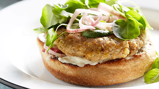 Image of Artichoke Chia Burger Recipe