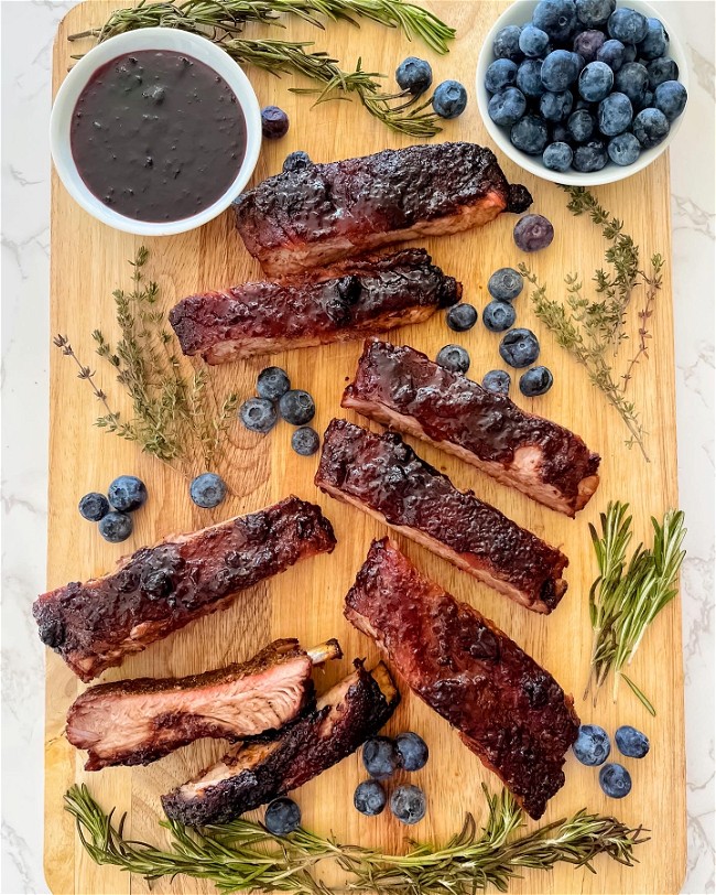 Image of Blueberry Jam Ribs