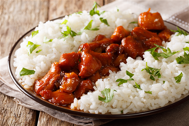 Image of Best Simple Bourbon Chicken