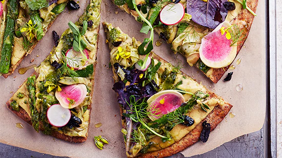 Image of Springtime Pizza Recipe