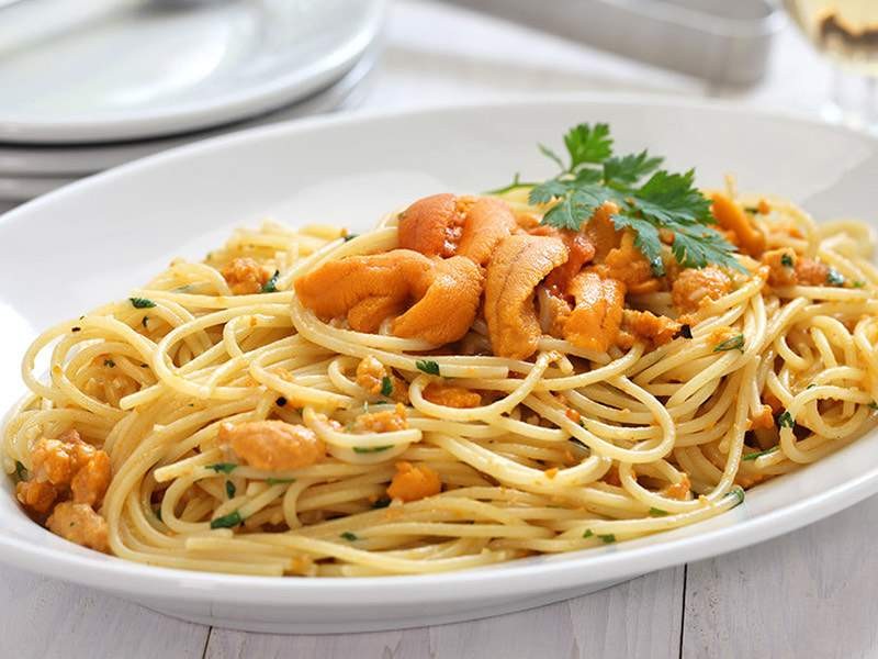 Japanese Uni Pasta Recipe (ウニパスタ) Sea Urchin Spaghetti