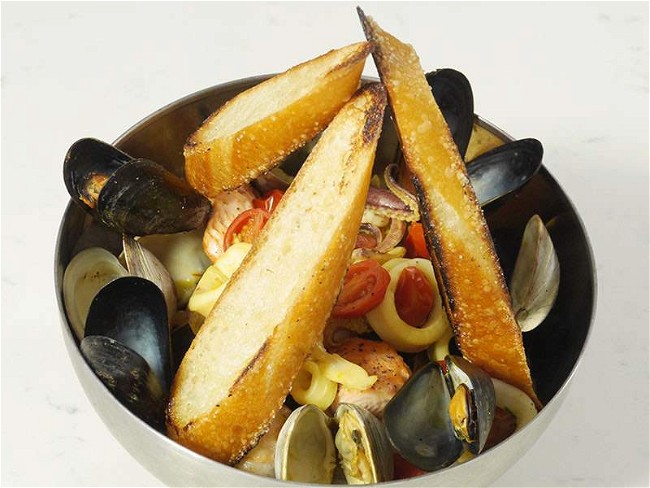 Image of Zuppa de Pesce Recipe by Chef Massimo Gaffo