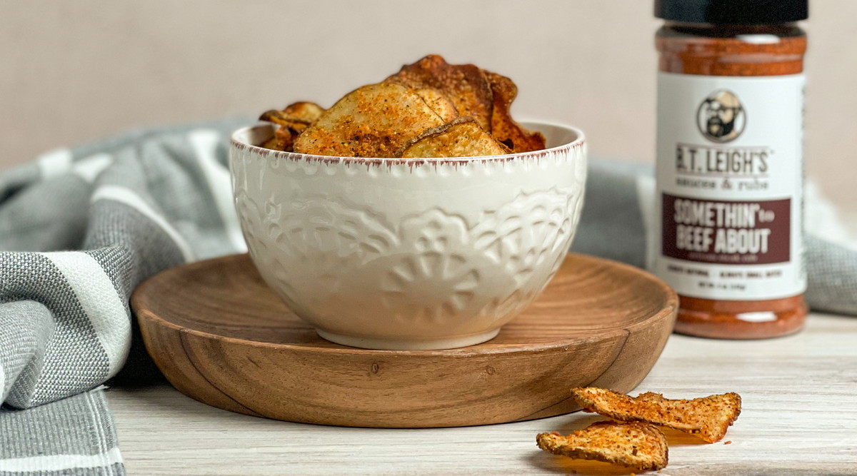 Air Fried Savory Spicy Potato Chips