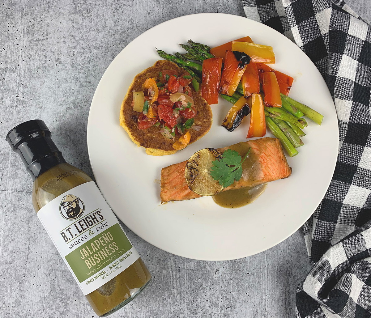 Jalapeño Business Grilled Trout