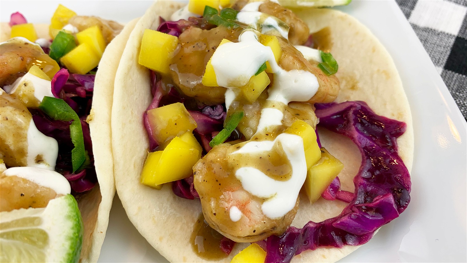 Image of Jalapeño Mango Shrimp Tacos