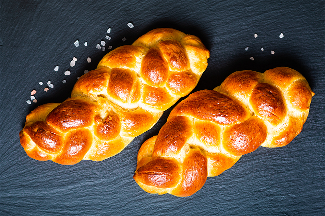 Image of Braided Challah Bread 
