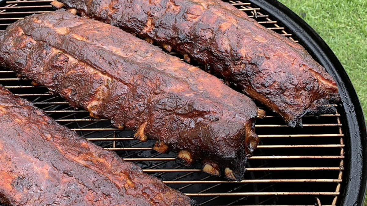 Smoked Baby Back Ribs | Brian Leigh | B.T. Leigh's Sauces and Rubs