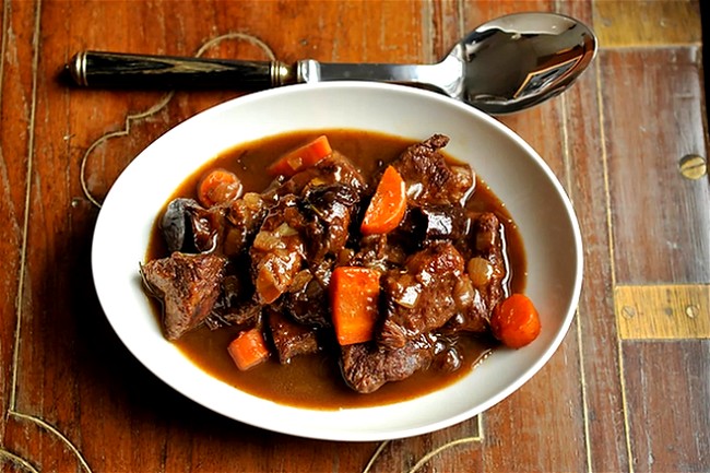 Image of Licorice Root and Malt Beer Beef Stew