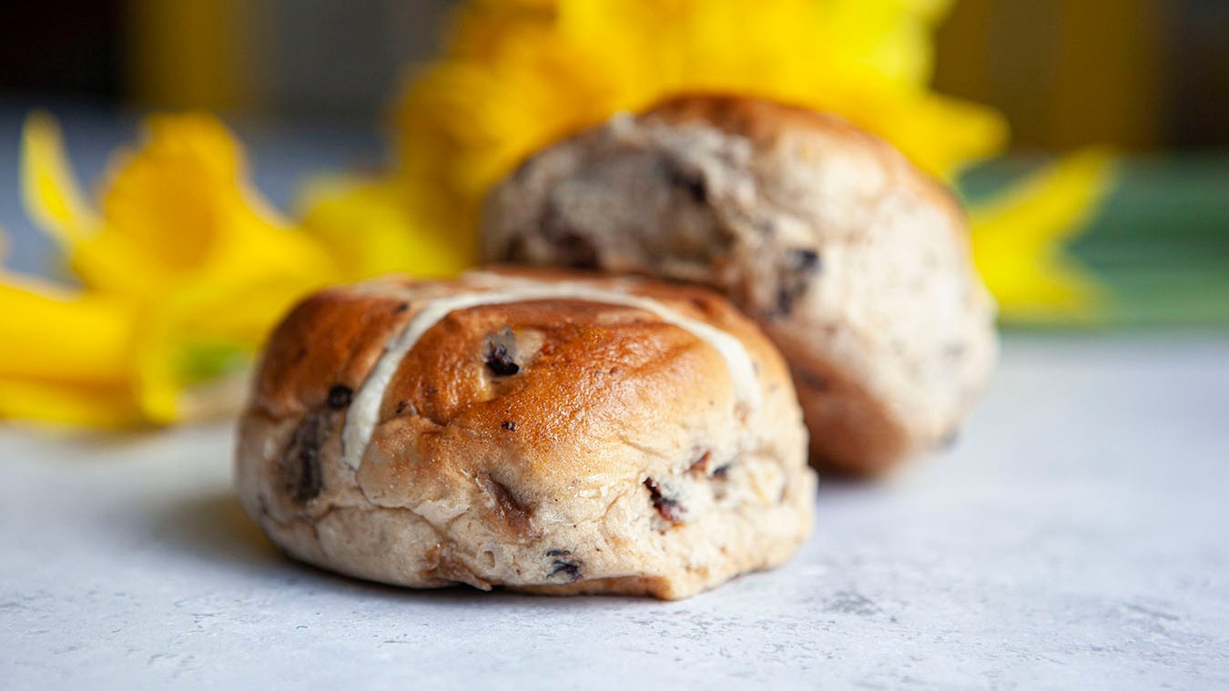Image of HOT CROSS BUNS RECIPE