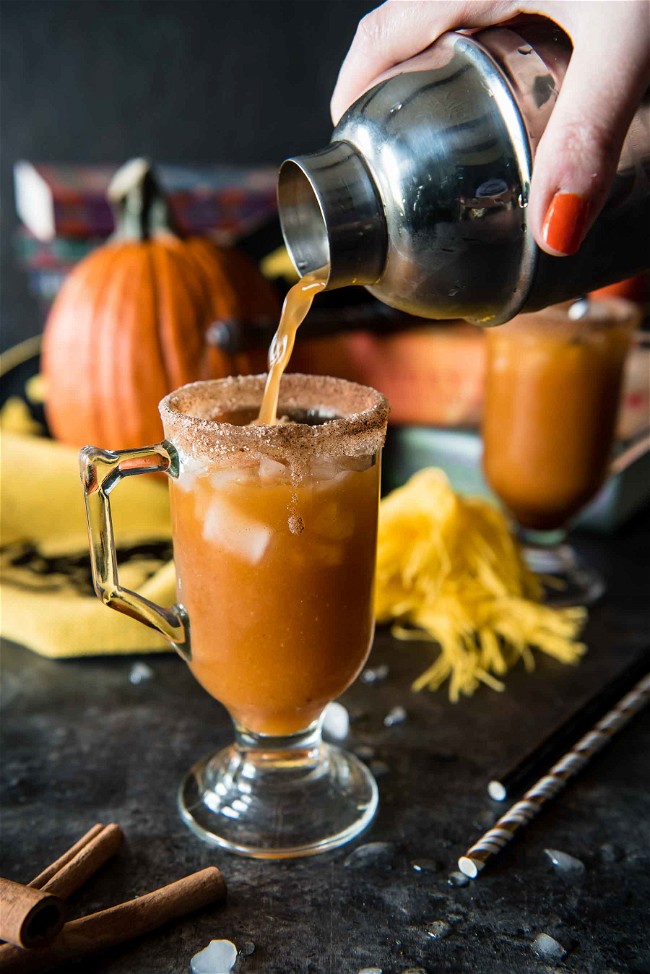 Image of Autumn Ginger Pumpkin Mocktail