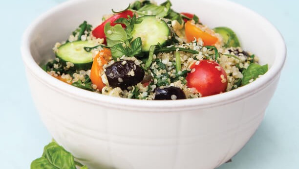 Image of Greek Quinoa Bowl Recipe