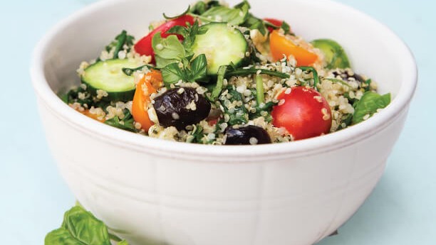 Image of Greek Quinoa Bowl Recipe