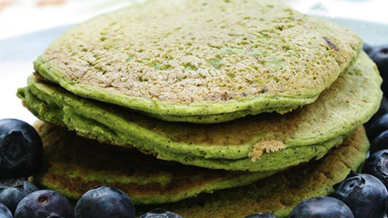 Image of Gluten-Free Green Pancakes Recipe