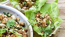 Image of Tofu Lettuce Wraps Recipe
