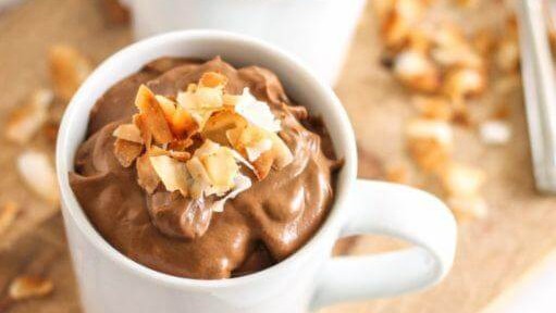 Image of Toasted Coconut Cacao Avocado Mousse
