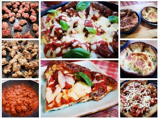 Image of 1 Yorkshire Pudding 4 Ways - Meatballs in a Tomato Sauce