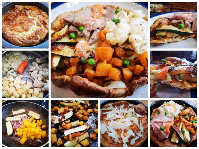 Image of 1 Yorkshire Pudding 4 Ways - Roast Dinner