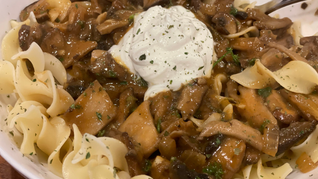 Image of Mushroom Stroganoff