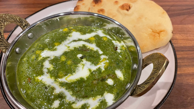 Image of Spinach and Corn/Corn Palak 