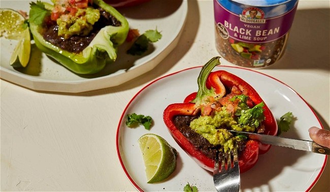 Image of Protein-Packed Vegetarian Stuffed Peppers