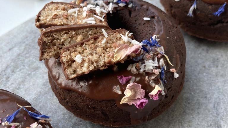 Image of Coconut Mylk Chocolate Brownies - Donut Style
