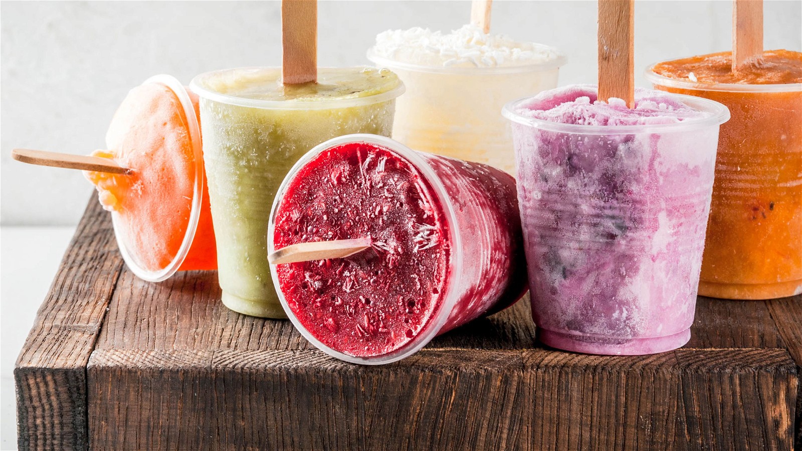 Image of FRUIT SMOOTHIE POPSICLES