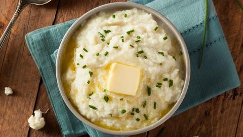 Image of GARLIC ROSEMARY RAW MASHED “POTATOES”