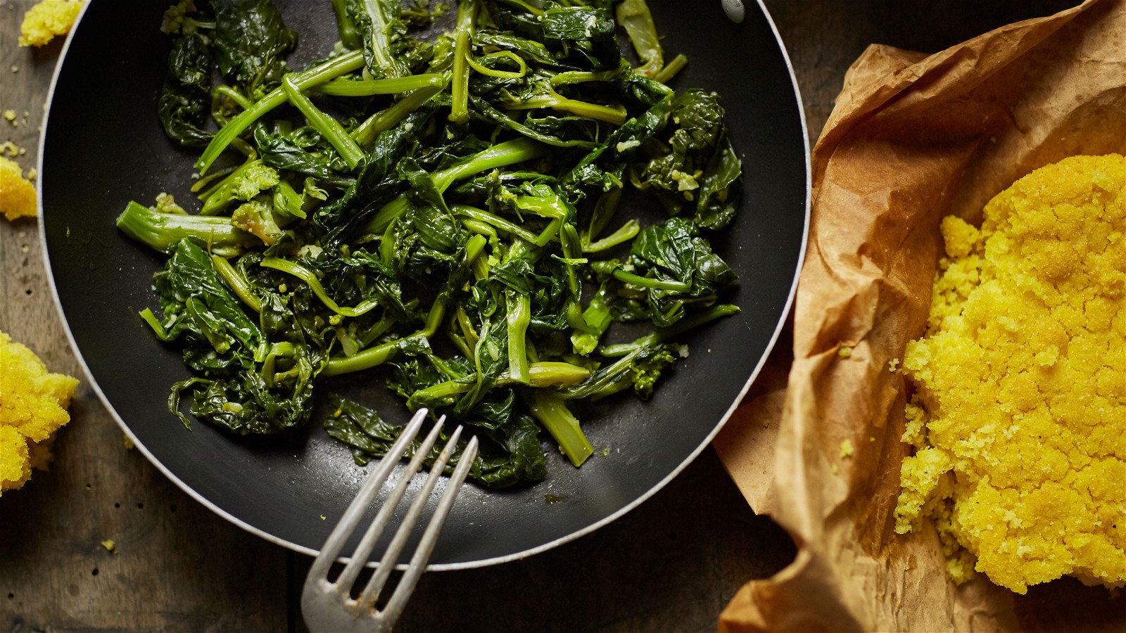 Image of MARINATED TURNIP GREENS (RAW)