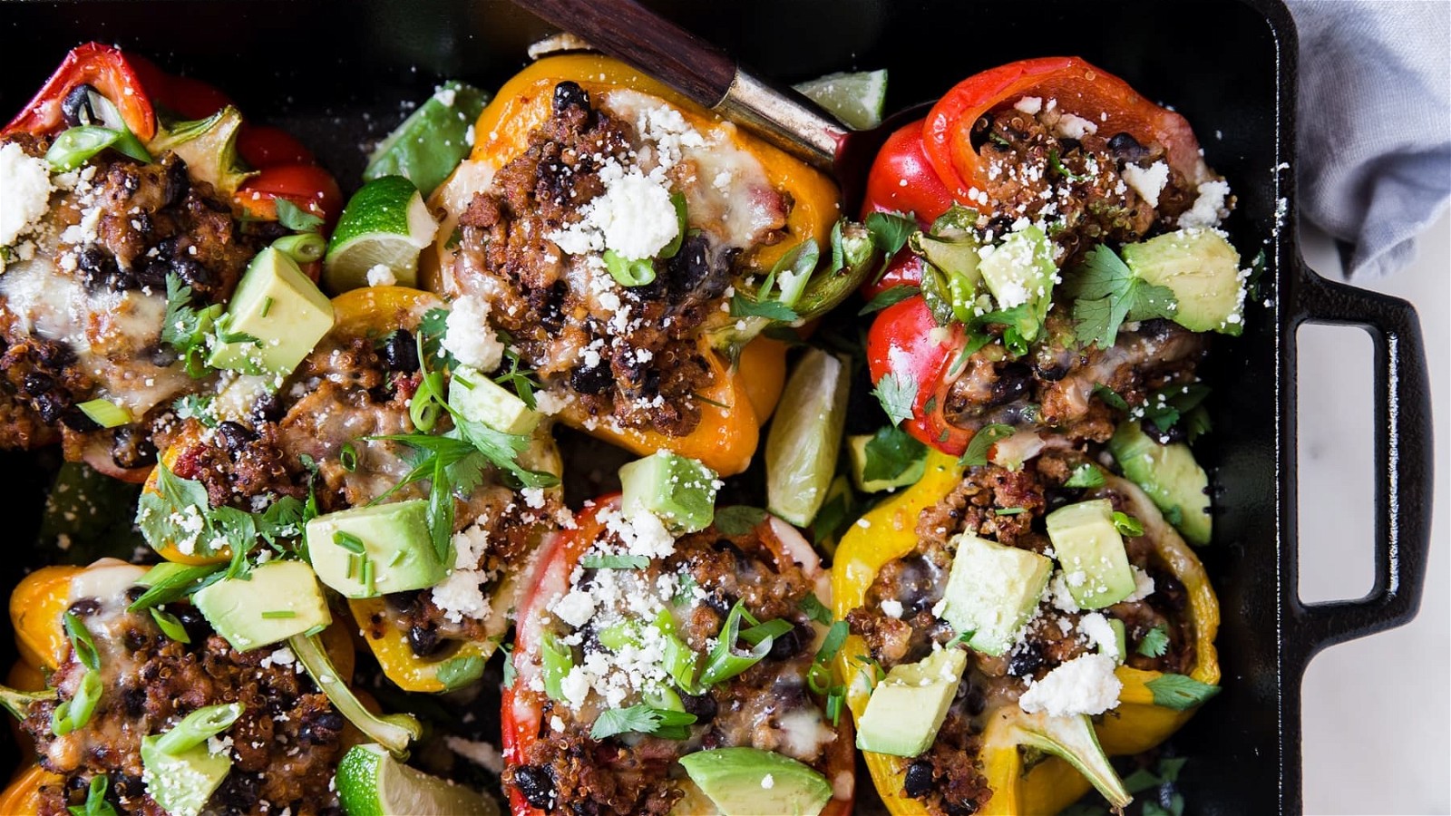 Image of Pimientos rellenos de pavo