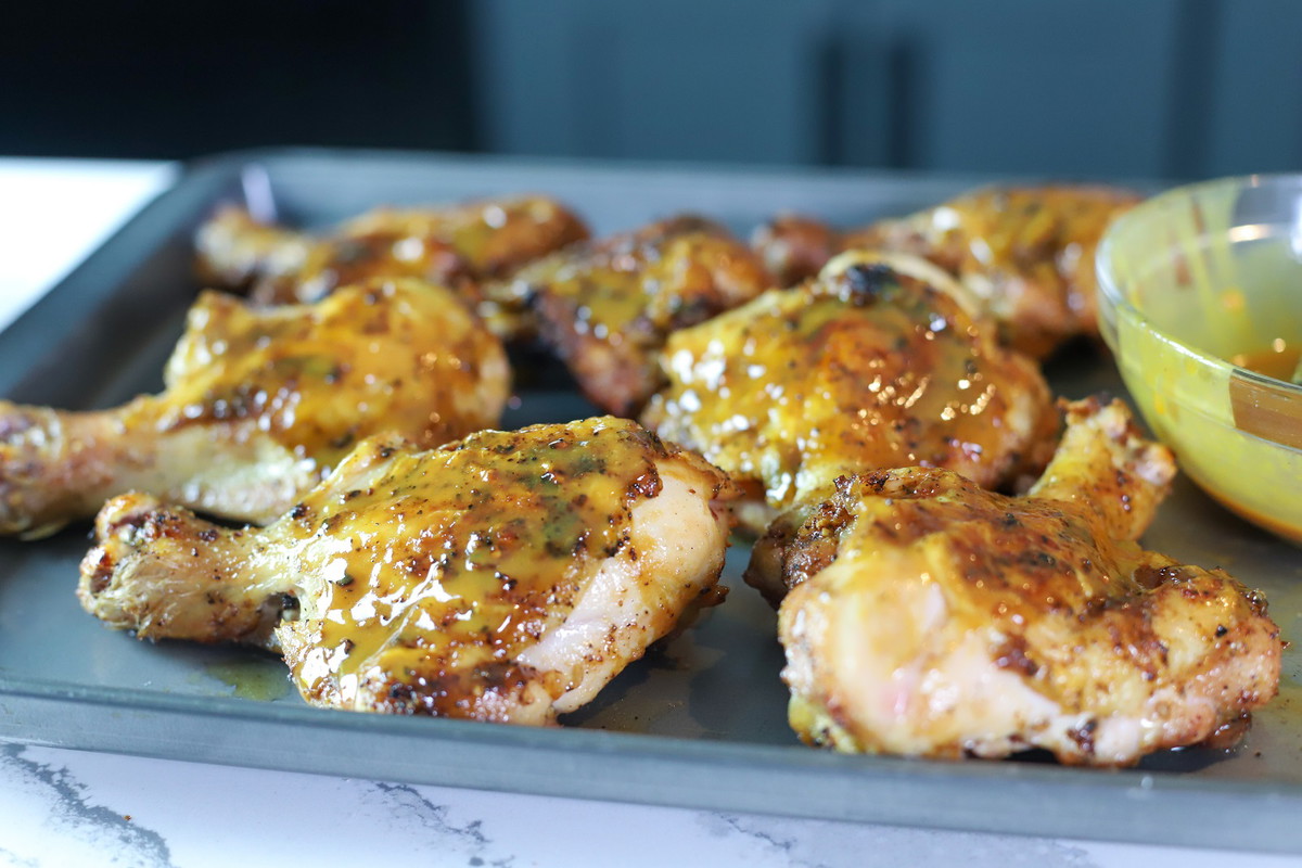 Butterflied Grilled Drumsticks