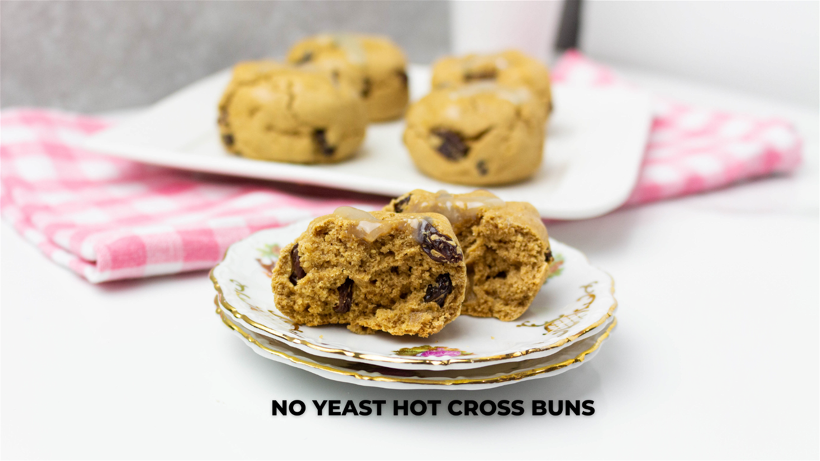 Image of No Yeast Hot Cross Buns 