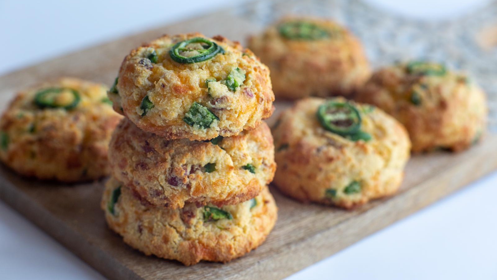 Image of Cheddar Bacon Jalapeño Biscuits