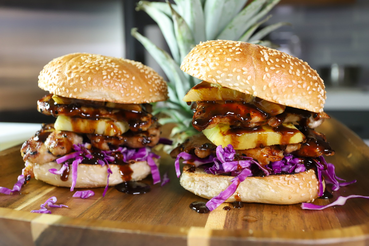Pineapple Chicken Sandwiches