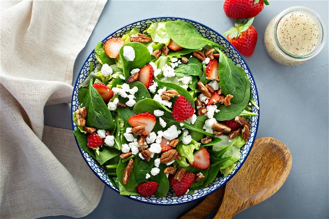 Image of Strawberry Spinach Summer Salad