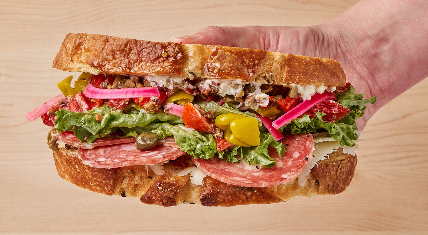 STRAIGHT SALAMI SANDWICH – Fra&amp;#39; Mani