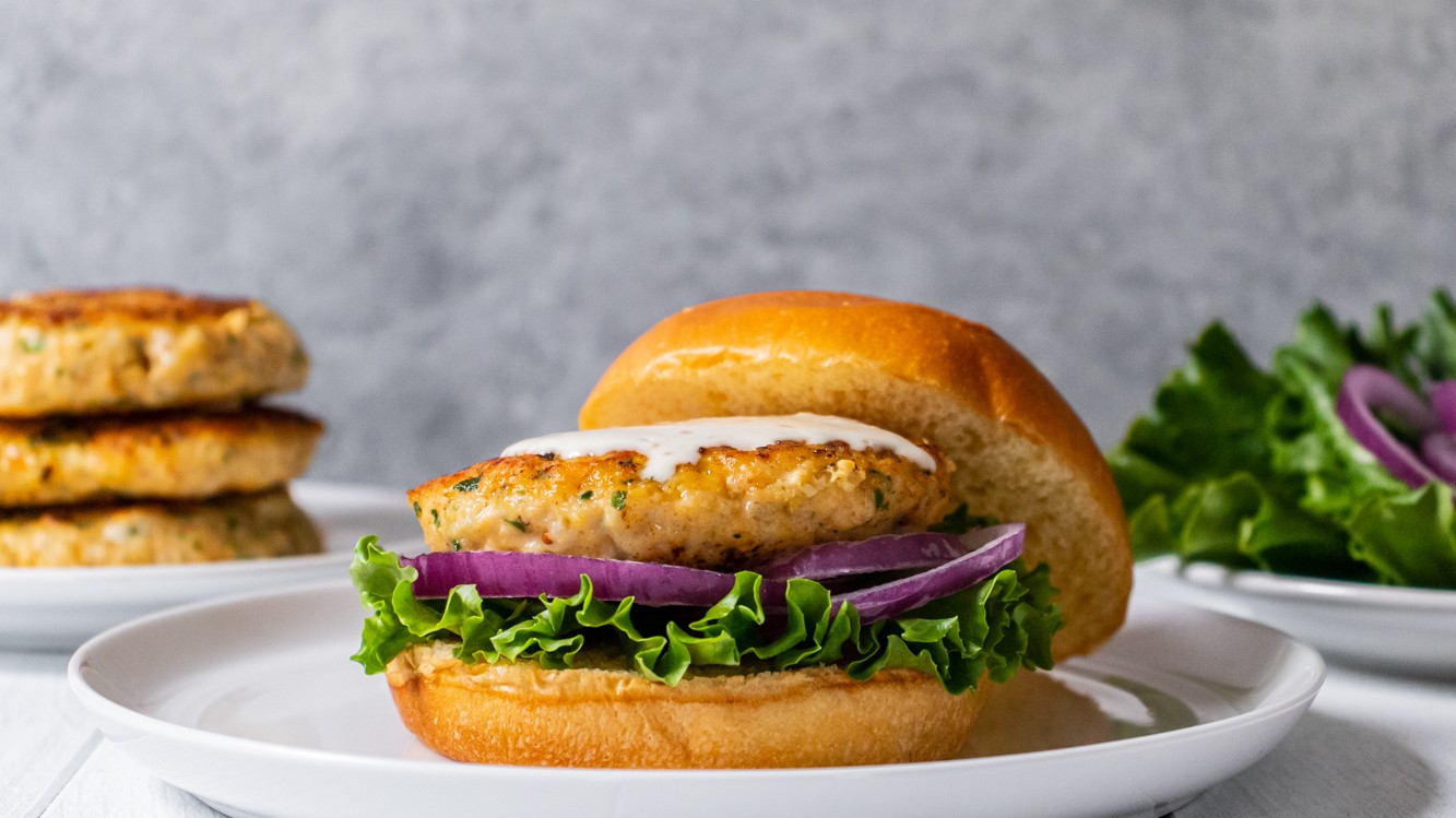 Shrimp Burger – Sizzlefish