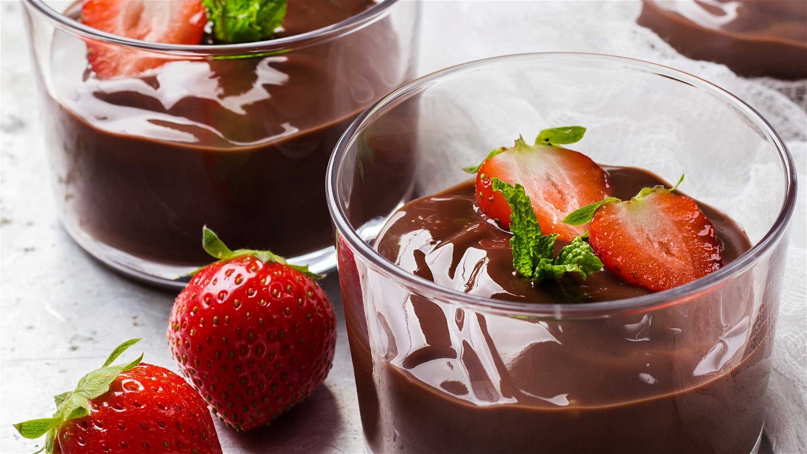 Image of Chocolate Mousse (with Strawberries to Dip)