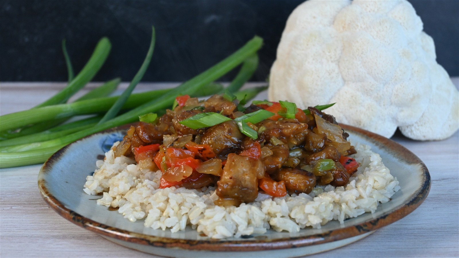 Image of Lion's Mane Orange Chicken