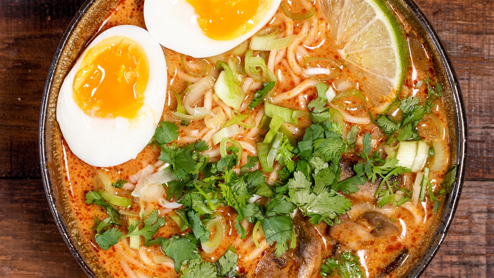 Red Curry Vegetarian Ramen-image