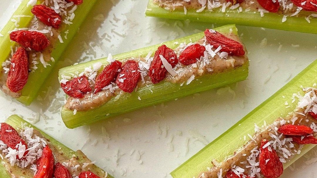Image of TROPICAL ANTS ON A LOG RECIPE