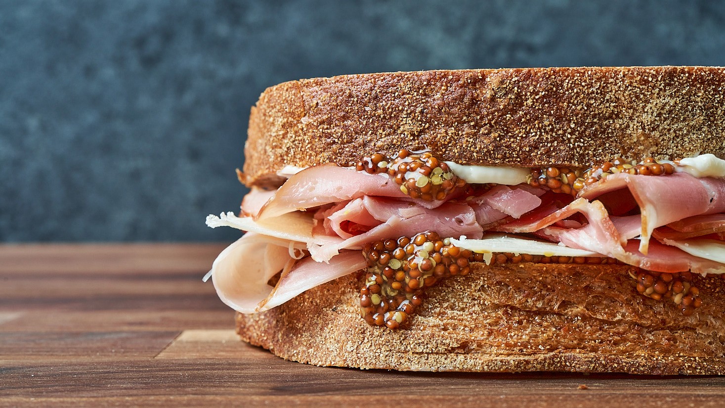 Image of SMOKED HAM ON RYE