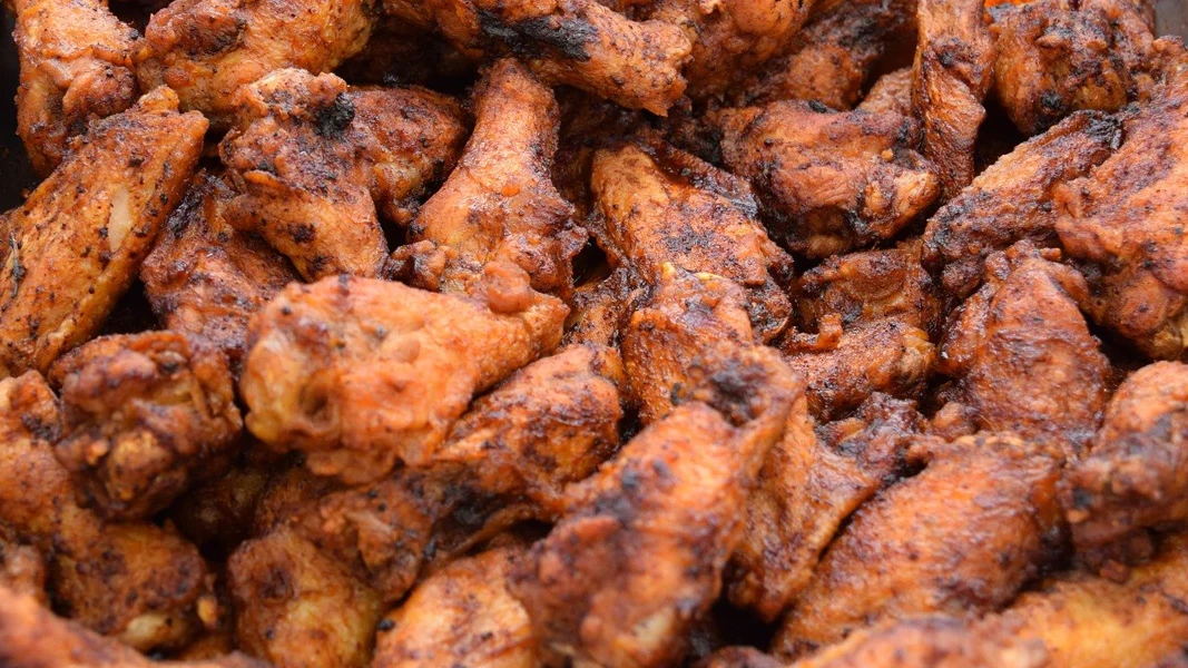 Spicy Tangy Carolina BBQ Wings