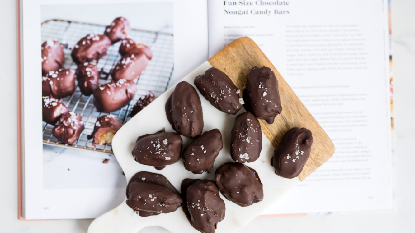 Image of Chocolate Nougat Candy Bars (Adapted From Liz Moody's 'Healthier Together' Cookbook)