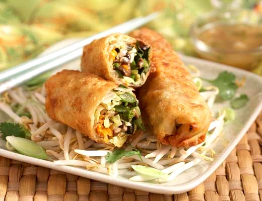 Vegetable Egg Rolls — Melissas Produce 0995