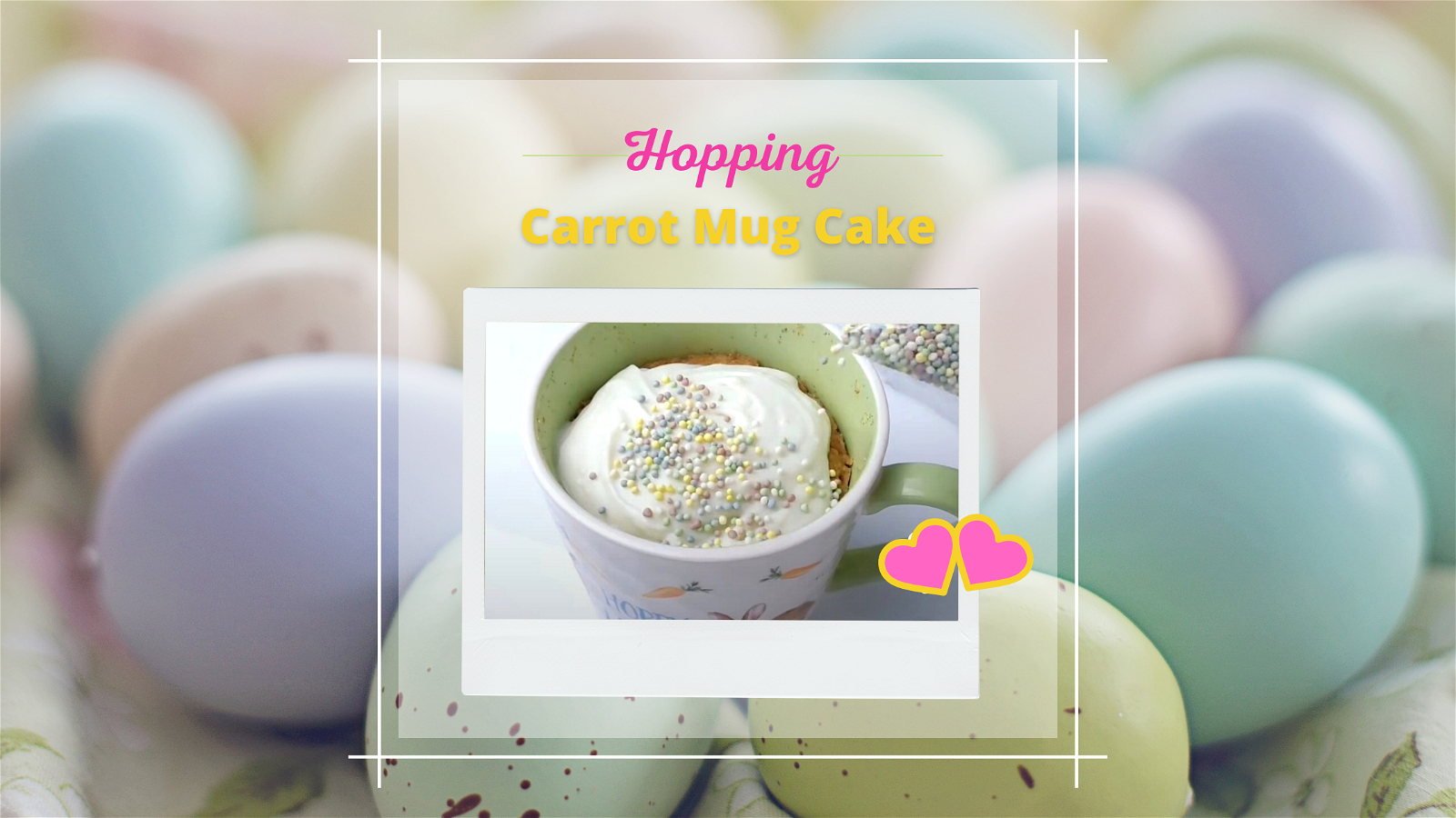 Image of Hopping Carrot Mug Cake