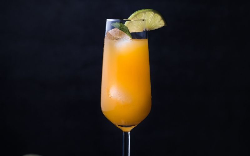 Orange Sherbet Mimosa
